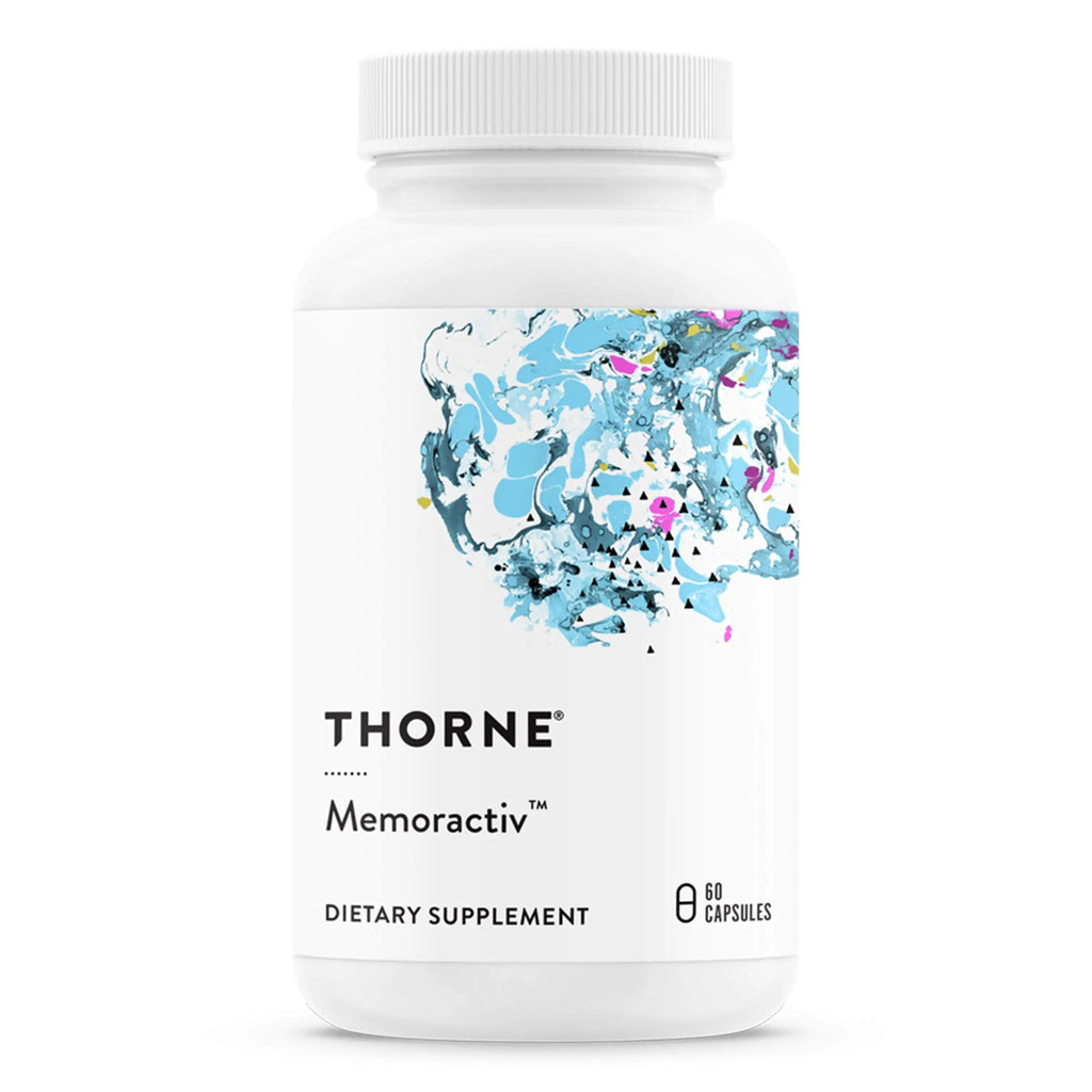 Thorne Memoractiv - Nootropic Brain Supplement for Focus, Creativity, and Concentration Thorne Au supplements