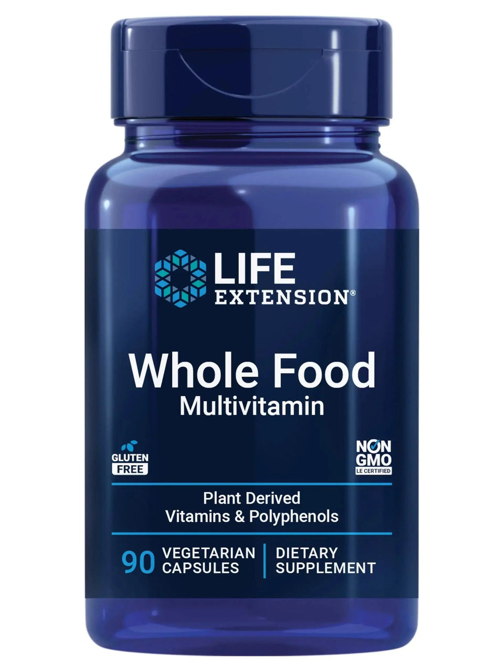 Life Extension Whole Food Multivitamin, Plant-derived Vitamin D3, A, B, C & E, Plus Minerals, Plant extracts, Stay Healthy from Head to Toe Life Extension Au supplements