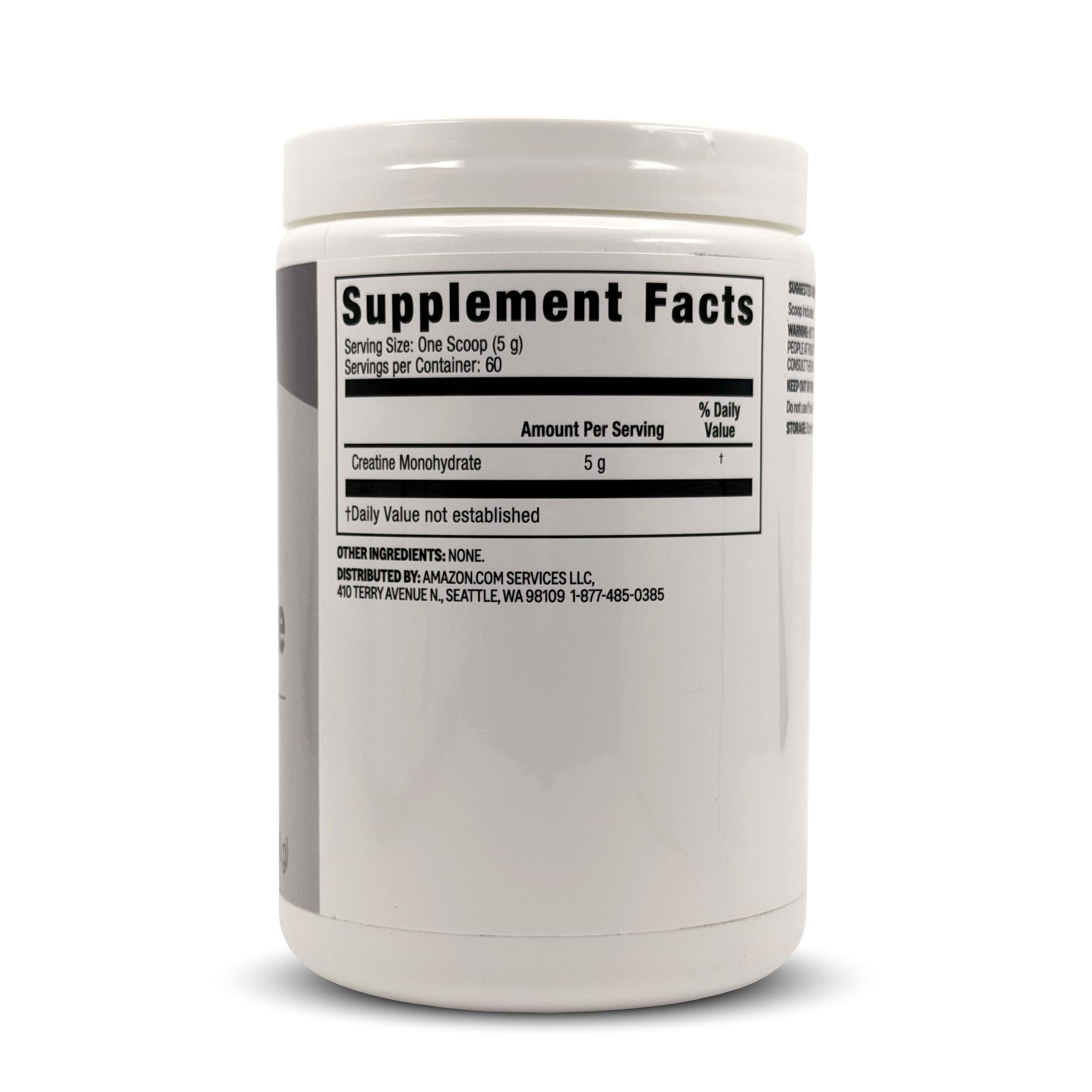 Amazon Basics Creatine Monohydrate Powder, 10.58 oz, 60 Servings Amazon Basics Au supplements