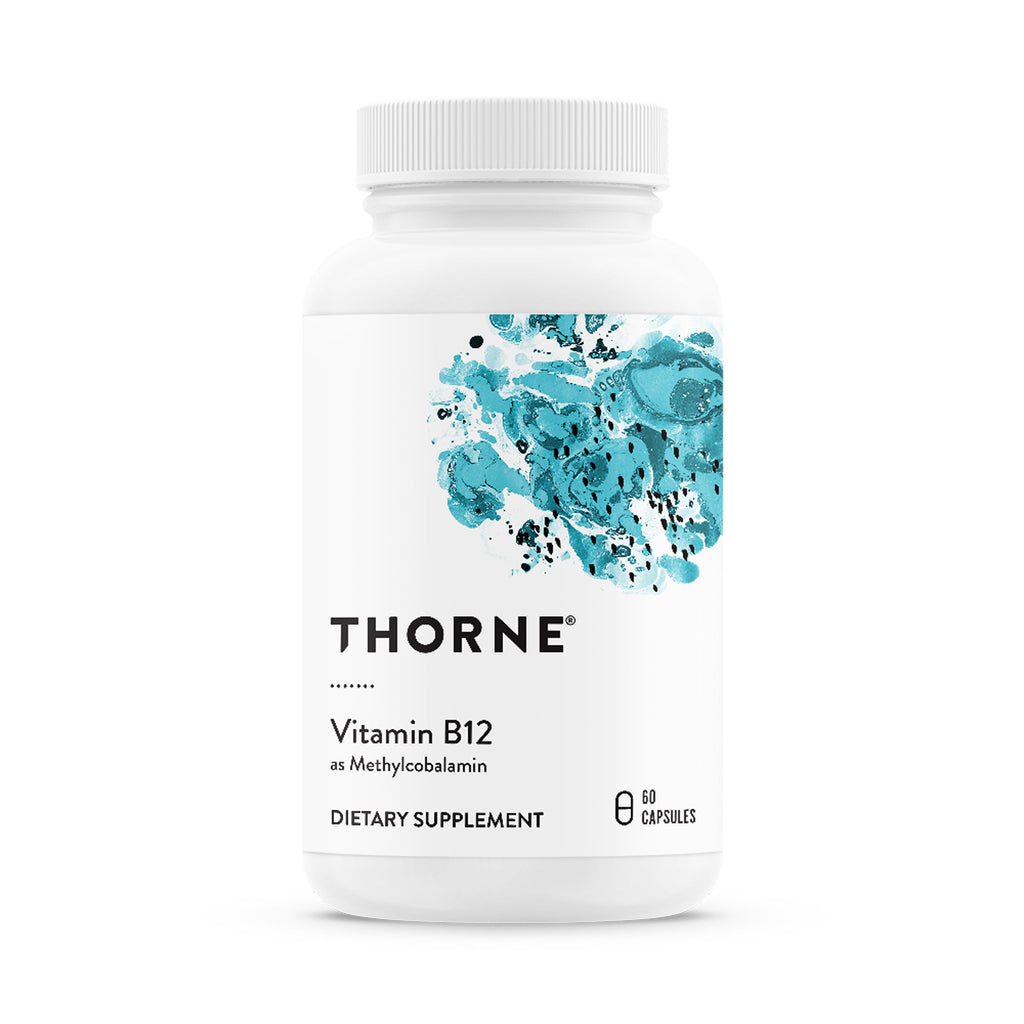 THORNE - Vitamin B12 - as Methylcobalamin - Supports Heart & Nerve Health, Blood Cell Function, Healthy Sleep & Methylation* - Gluten, Dairy & Soy-Free - 60 Servings THORNE Au supplements