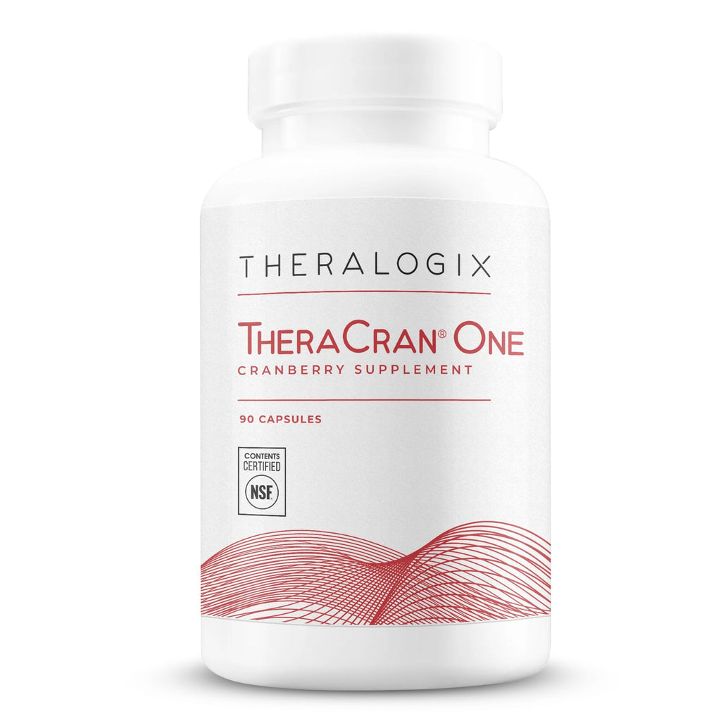 Theralogix TheraCran One Cranberry Capsules - 90-Day Supply - Supplement for Men & Women - to Support Urinary Tract Health* - 36mg Soluble PACs per Capsule