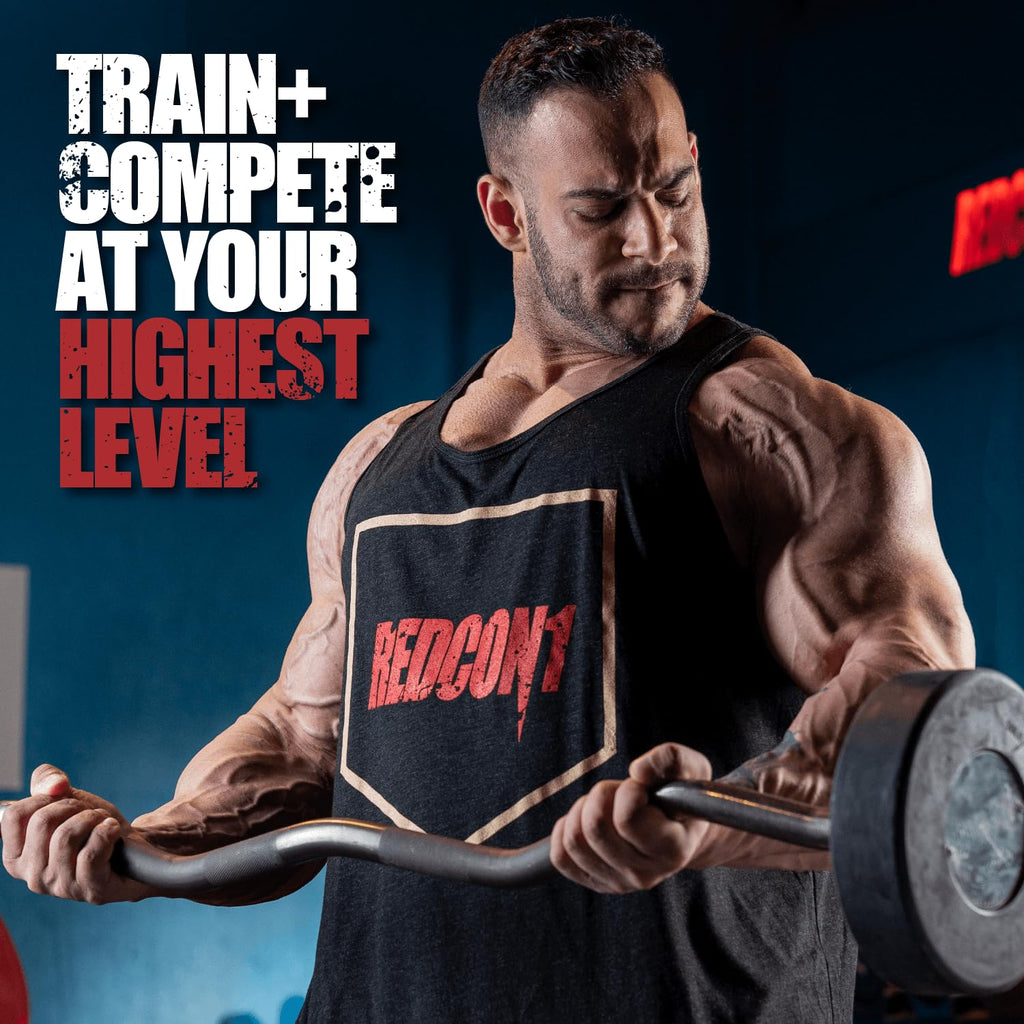 REDCON1 Total War Pre Workout - Beta Alanine + Citrulline Malate Keto Friendly Preworkout for Men & Women with 320mg of Caffeine - Fast Acting -Blue Lemonade (30 Servings)