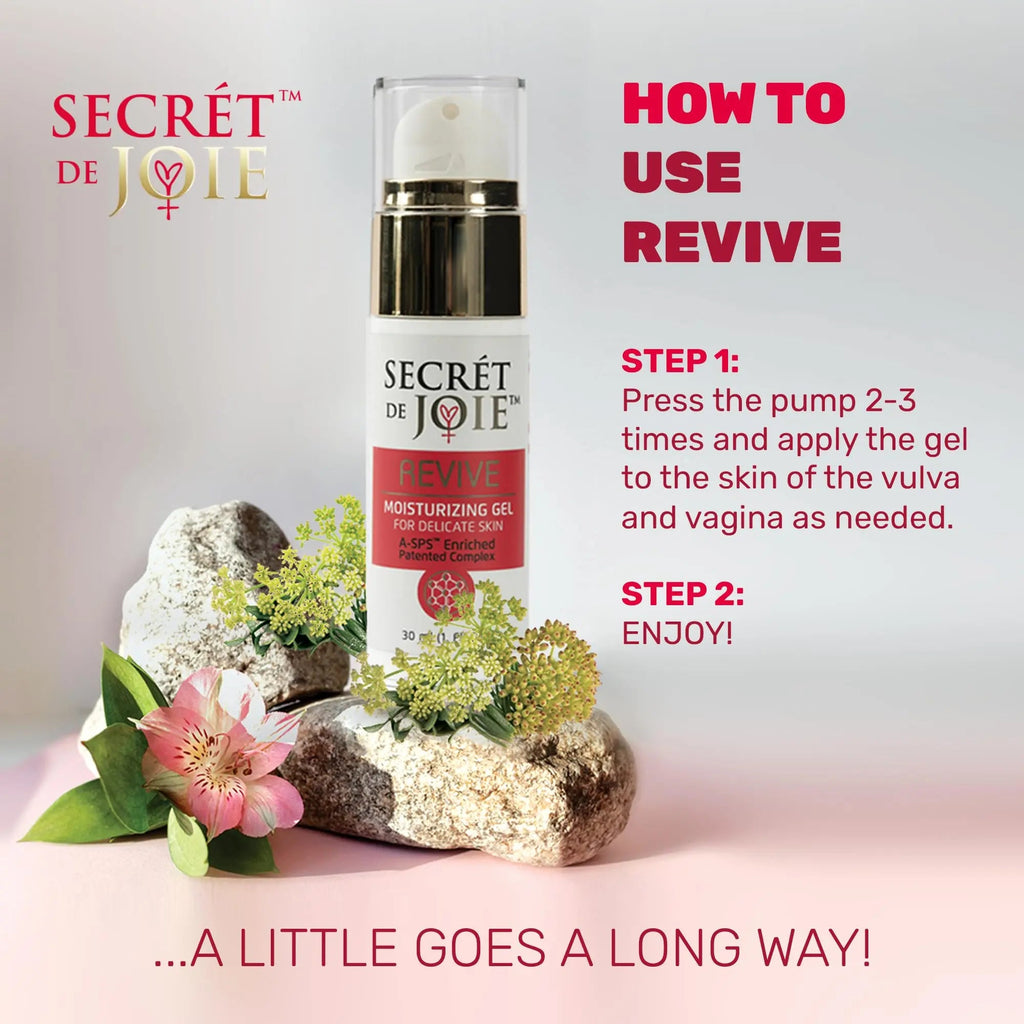 SECRET DE JOIE REVIVE Vaginal Moisturizer for Women - Long-Lasting Dryness & Discomfort Relief SECRET DE JOIE Au supplements