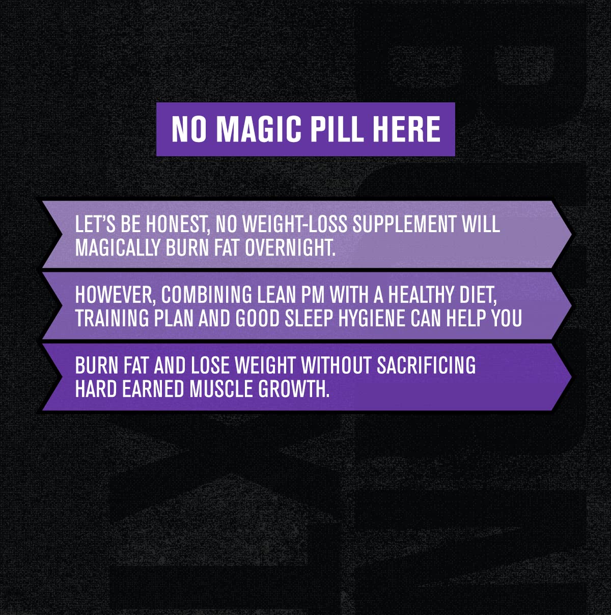 Jacked Factory Lean PM Night Time Fat Burner, Sleep Aid Supplement, & Appetite Suppressant Jacked Factory Au supplements