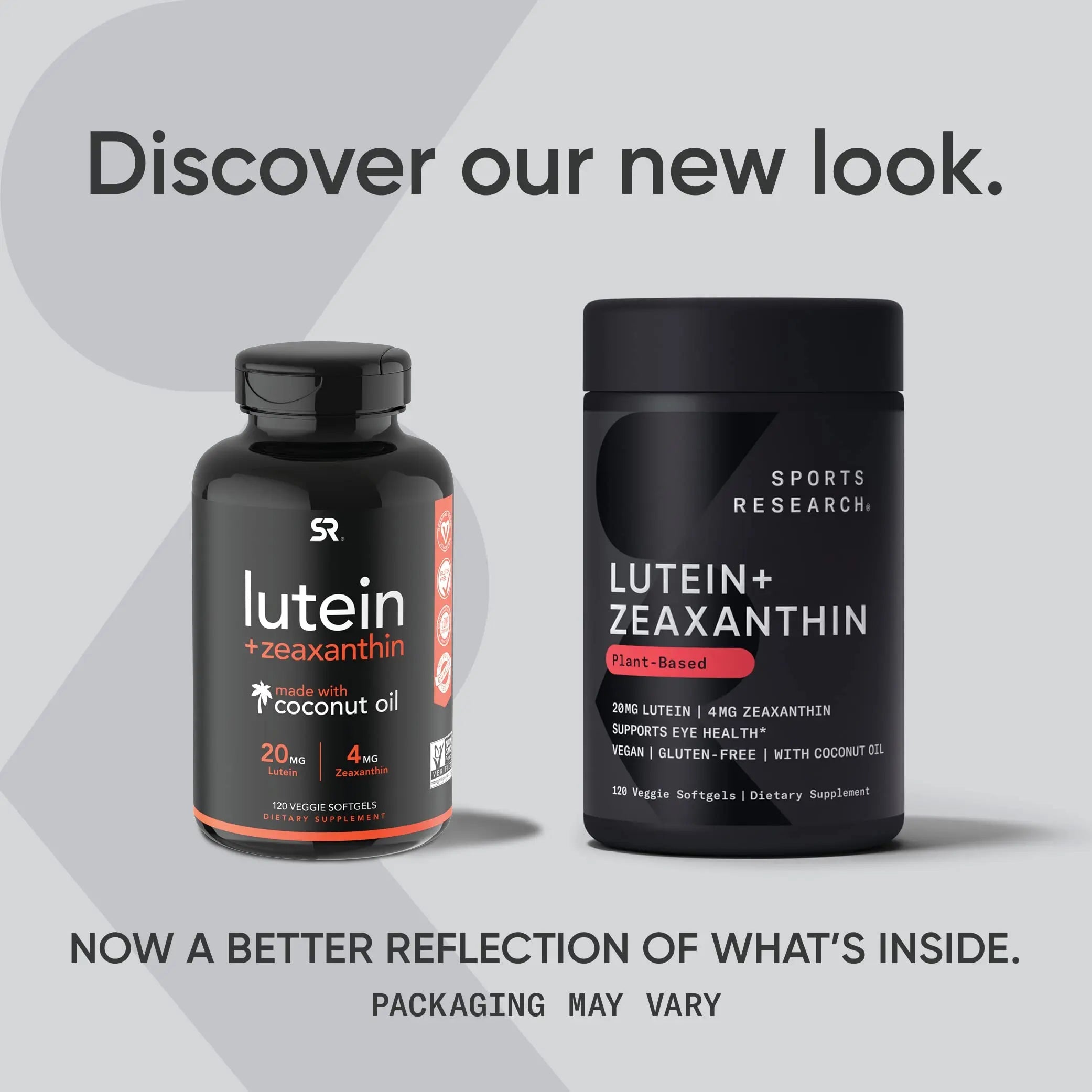 Sports Research Vegan Lutein + Zeaxanthin (20mg) with Organic Coconut Sports Research Au supplements