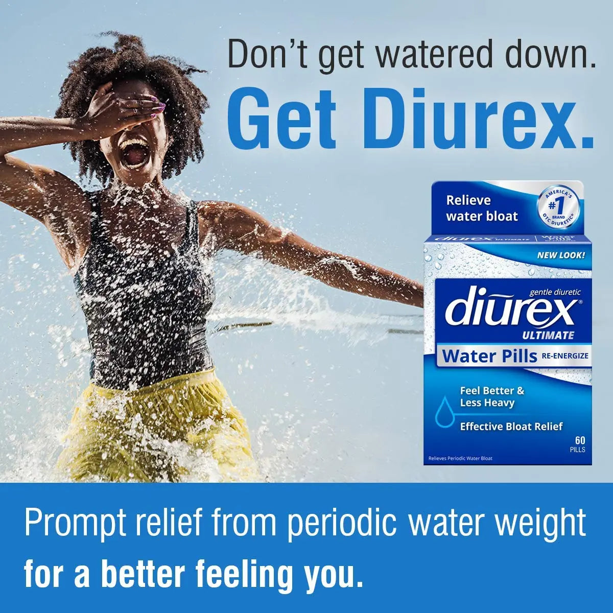 Diurex Ultimate Re-Energizing Water Pills - Maximum Strength Diuretic - Relieve Water Bloat Diurex Au supplements