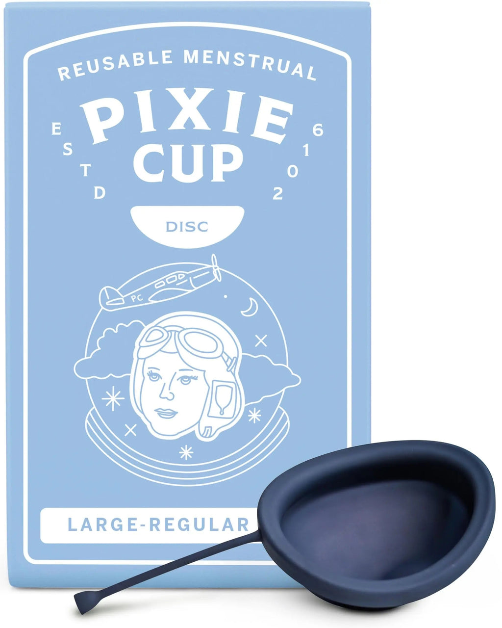 Pixie Soft Menstrual Disc - Ranked 1 for Most Soft Reusable Period Disc - Removable Stem Pixie Cup Au supplements