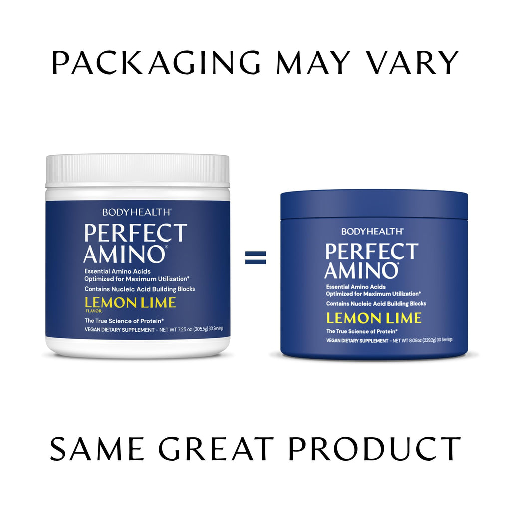 BodyHealth PerfectAmino Powder - EAA Powder for Pre and Post Workout - Amino Acid Energy Drink for Men and Women to Support Lean Muscle and Recovery -