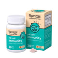 Renzo's Roll Call Immunity - Dissolvable Kids Immune Support Supplement with IMMUSE Postbiotic, Sugar-Free Kids Vitamins, 30 Orange-Flavored Melty Tabs Renzo's Au supplements