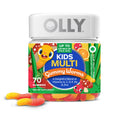 OLLY Kids Multivitamin Gummy Worms, Overall Health and Immune Support, Vitamins and Minerals A, C, D, E, Bs and Zinc, Chewable Supplement