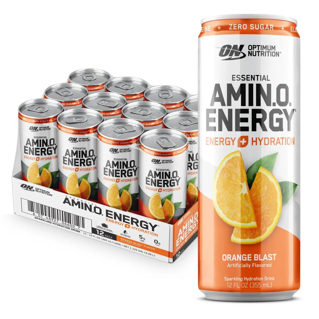 Optimum Nutrition Amino Energy Sparkling Hydration Drink, Electrolytes, Caffeine, Amino Optimum Nutrition Au supplements