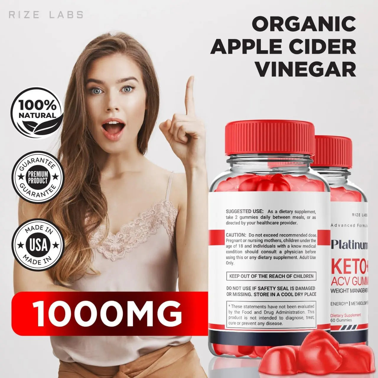 Platinum Keto AVC Gummies, Platinum Keto+ACV Gummies for Advanced Weight Loss rize labs Au supplements