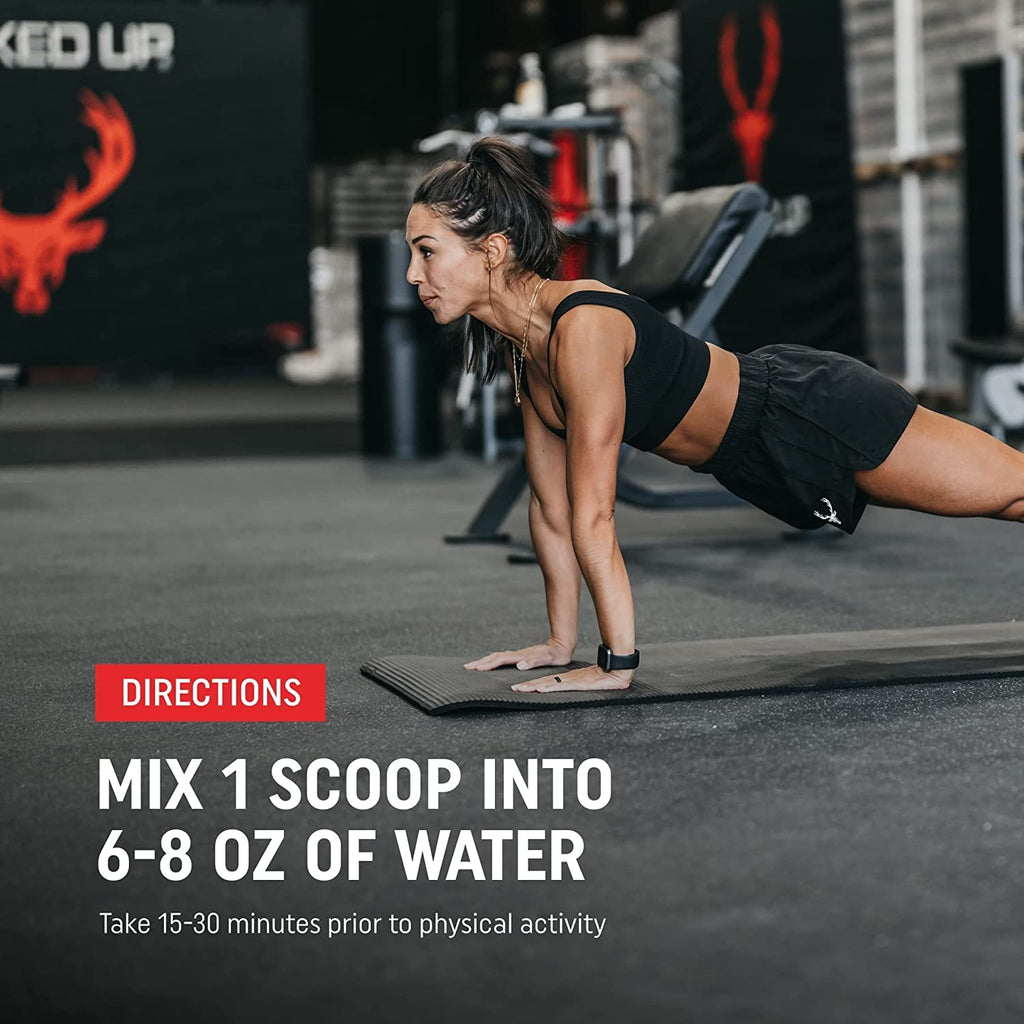 Bucked Up - Woke - HIGH STIM Pre Workout - Best Tasting - Focus Nootropic, Pump, Strength and Growth, 30 Servings (Rocket Pop) Bucked Up Au supplements
