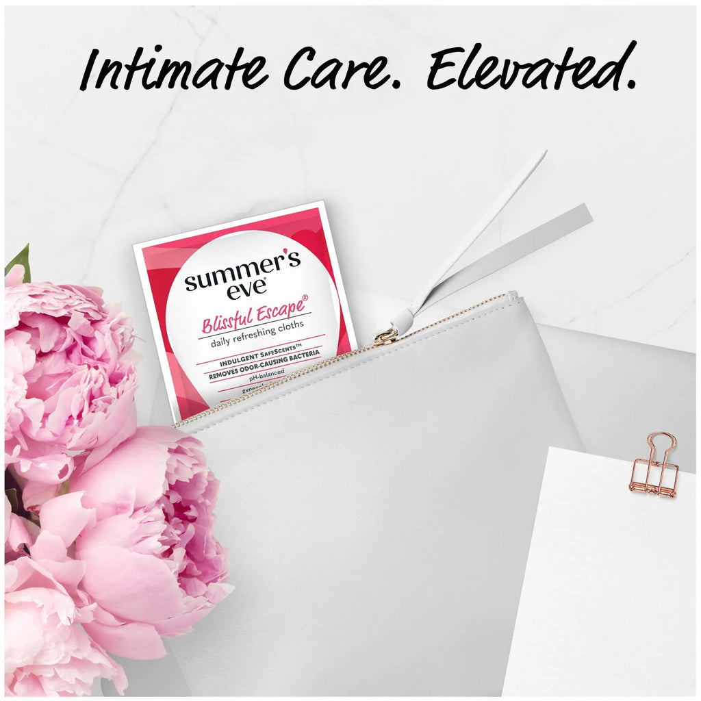 Summer's Eve Blissful Escape Daily Refreshing Feminine Wipes, Removes Summer's Eve Au supplements