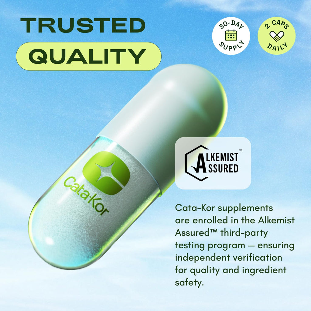 Cata-Kor NMN Supplement Alternative – Liposomal NAD+ Supplement – Third-Party Tested – NAD CORE – 30-Day Supply – 60 Capsules Cata-Kor Au supplements