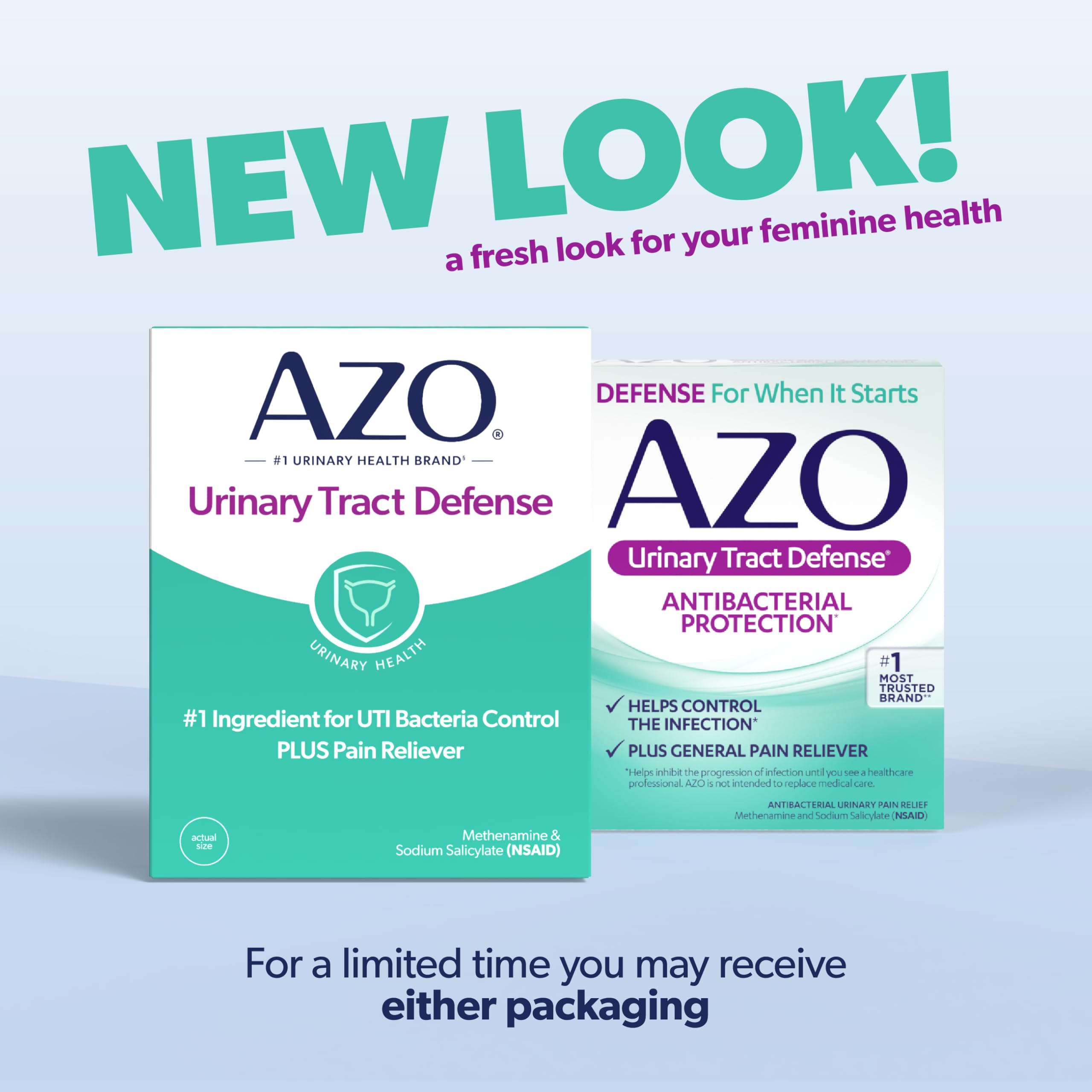 AZO Urinary Tract Defense Antibacterial Protection, FSA/HSA Eligible, Helps Control a UTI Until You Can See a Doctor, from The No. 1 Most Trusted Urinary Health Brand, 24 Count (Pack of 1) AZO Au supplements