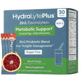 Hydralyte Plus Metabolic Support - GLP-1 Weight Loss Management and Gut Health - 5in1 Probiotic Blend - Akkermansia Muciniphila + Prebiotic Fiber + Electrolytes - Sugar Free (30 Packets) Hydralyte Au supplements