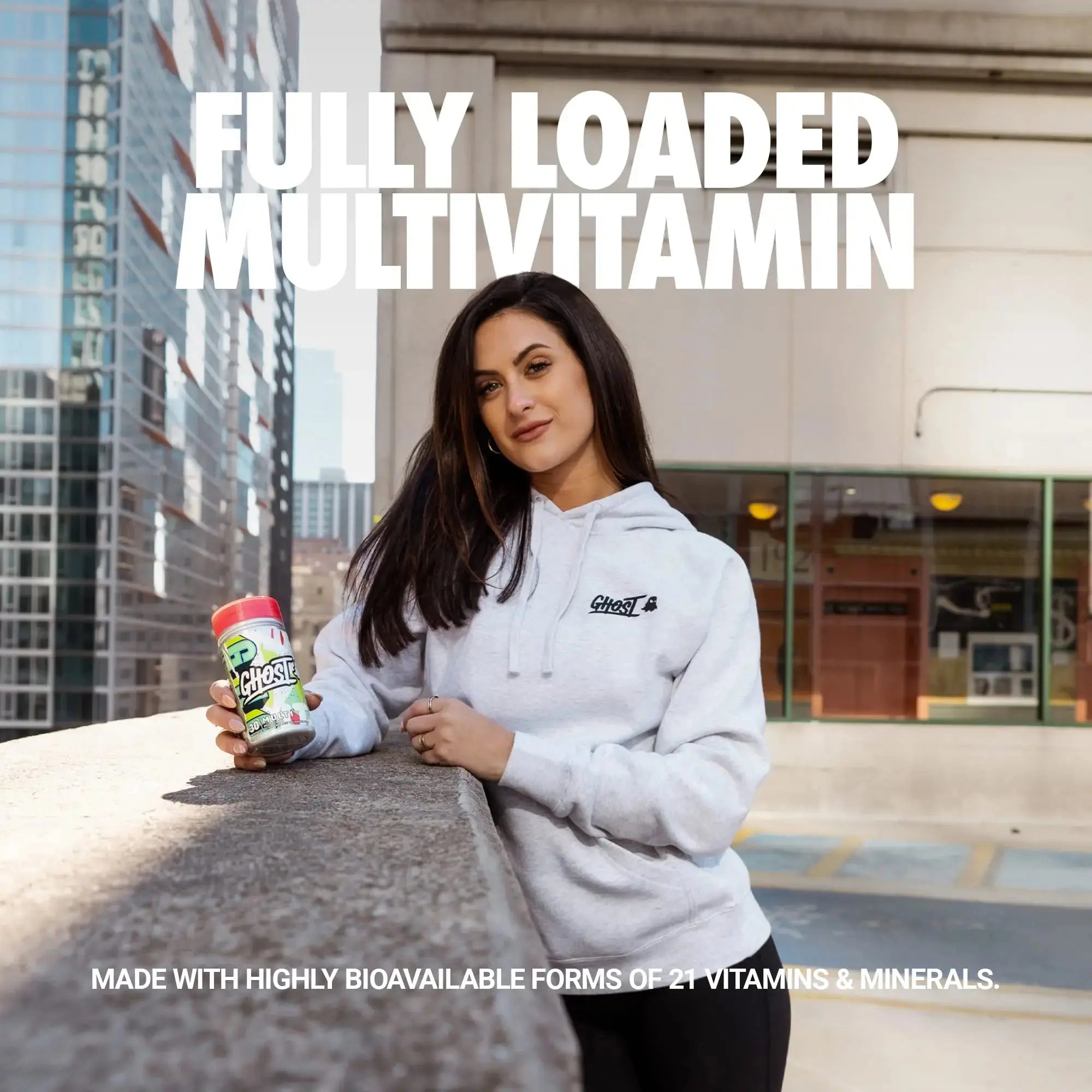 GHOST Multi Multivitamin for Men & Women, 90 Capsules - Loaded with 21 Vitamins GHOST Au supplements