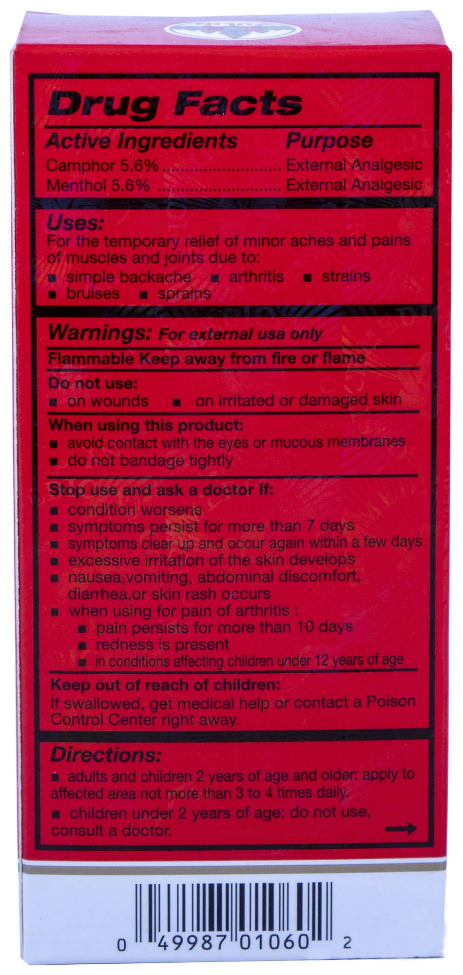 ZHENG GU SHUI - External Analgesic Lotion, 3.4 Oz Solstice Medicine Company Au supplements