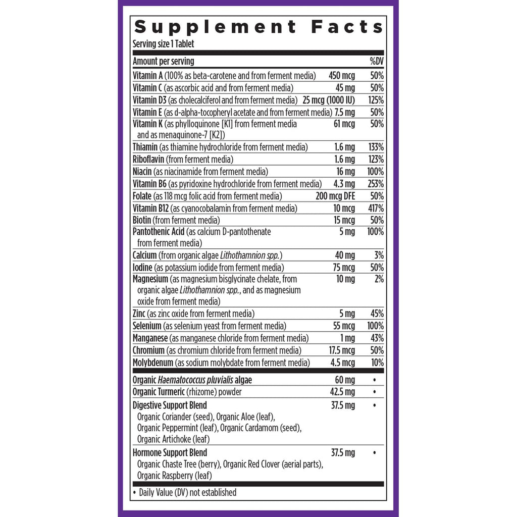 New Chapter Women’s Multivitamin 55+, Astaxanthin, B6, B12, D3, Vitamin C & Zinc, Immune, Heart, Cellular Energy, and Bone Support, Gentle on The Stomach