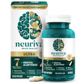 NEURIVA Ultra Decaffeinated Clinically Tested Supplement for Mental Alertness, Memory, Focus & Concentration, Cognivive, Neurofactor