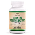 Digestive Enzymes - 800mg Blend of All 10 Most Essential Digestive and Pancreatic Enzymes (Amylase, Lipase, Bromelain, Lactase, Papain, Protease