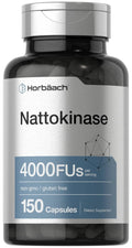 Nattokinase Supplement 4000 FU | 150 Capsules | Non-GMO, Gluten Free | by Horbaach Horbäach Au supplements