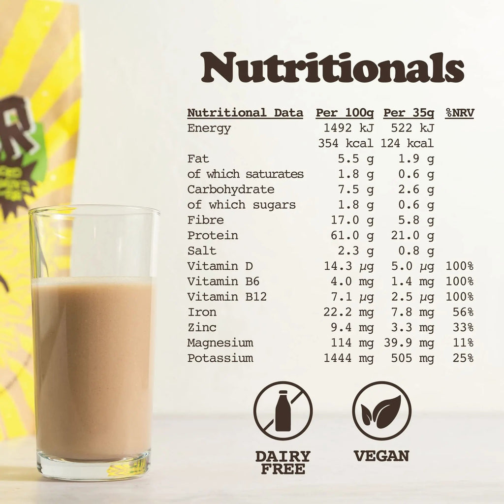 SunPower Vegan Protein Powder - 21g Plant Protein per Serving - Pea, Sunflower SunPower Au supplements