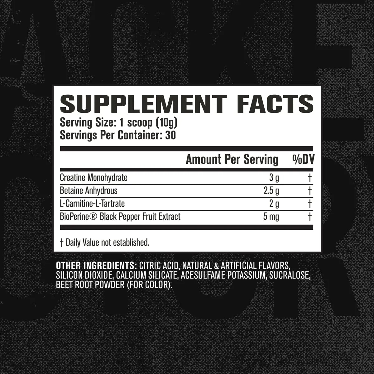 Jacked Factory Growth Surge Creatine Post Workout w/L-Carnitine - Daily Muscle Builder Jacked Factory Au supplements
