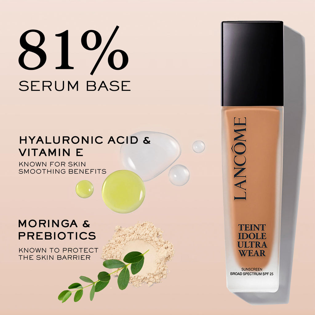 Lancôme Teint Idole Ultra Wear Natural Matte Foundation- Longwear, Medium-Full Coverage, Natural Finish, Waterproof & Hydrating - 220C (Light Skin with Cool/Pinky Undertones), 1 Fl Oz Lancôme Au supplements