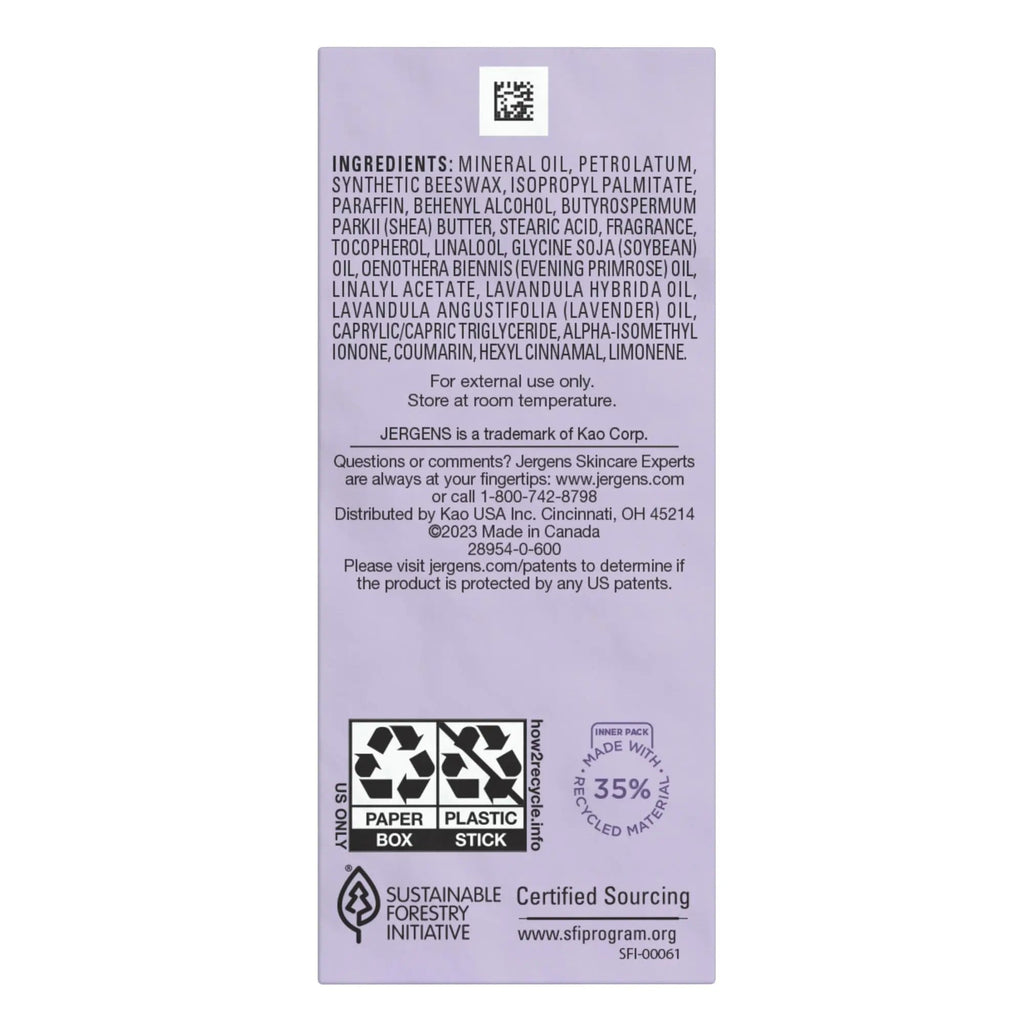 Jergens Sleep Stick Restful Blend Essential Oil Balm, Aromatherapy Jergens Au supplements