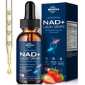 Liposomal NAD+ Liquid Supplement, Nad Resveratrol Supplement for Women & Men, Nicotinamide Riboside with PQQ, CoQ10, Quercetin for Anti-Aging, Brain, Cellular Energy Health, Strawberry Flavor, 2 Fl Oz ReviNutra Au supplements