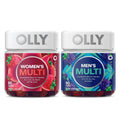 OLLY Women’s Perfect Multi and Men’s Perfect Multi Starter Pack Bundle, Vitamins A, D, C, E, Gummy Multivitamins, 90 Day Supply OLLY Au supplements