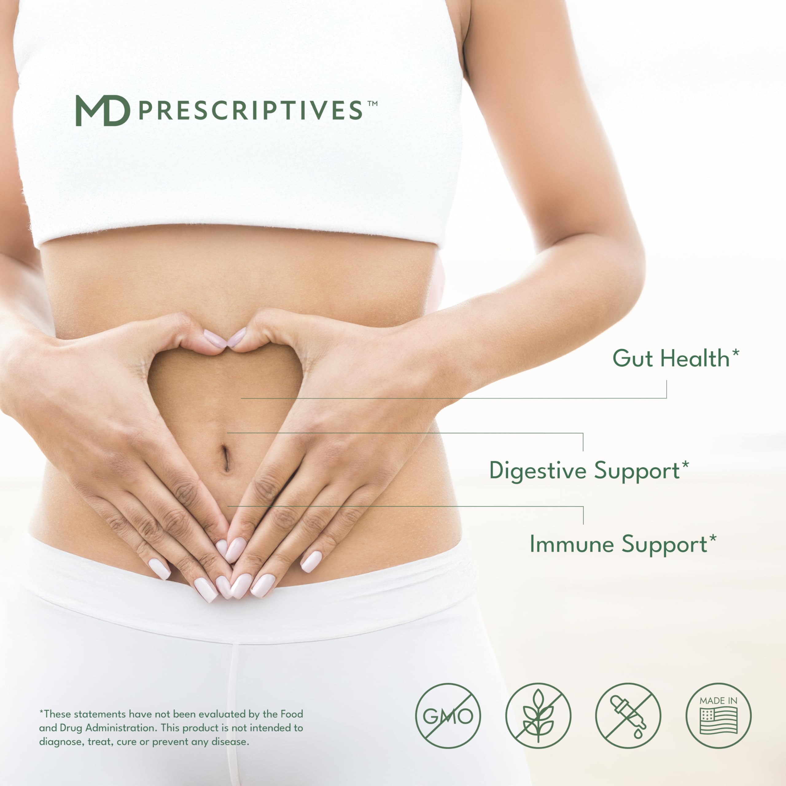 MD Prescriptives - PureBiotic - Probiotic Dietary Supplement for Digestive & Gut Health - 60 Capsules
