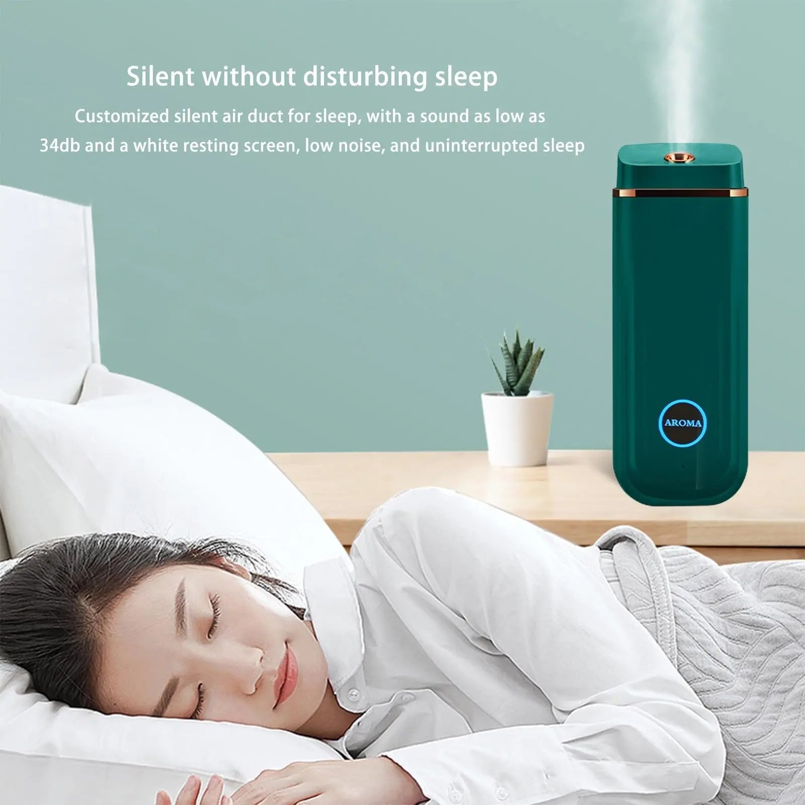 Sentmoon Essential Oil Diffusers for Home, Portable Rechargeable Aroma Humidifier with 3-Level Mode Sentmoon Au supplements