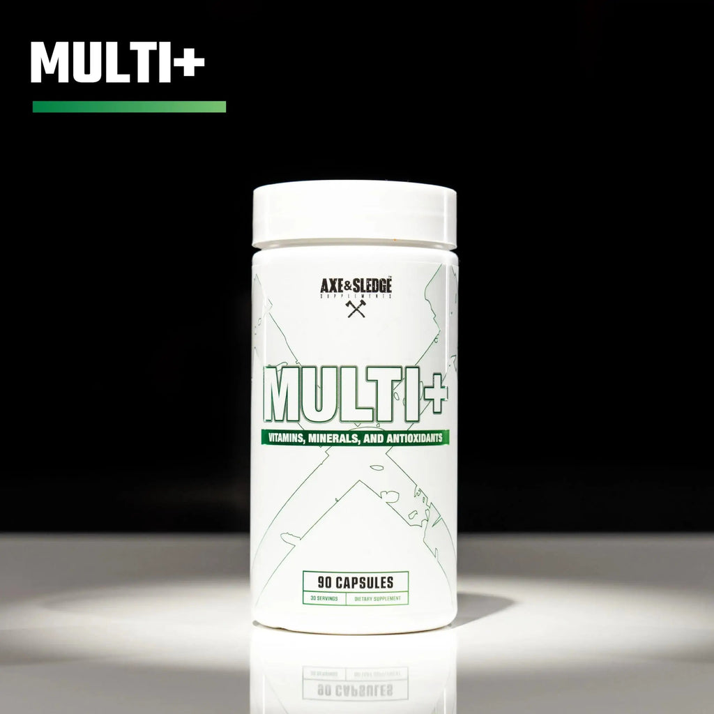 Axe & Sledge Multi Plus Multivitamin | 24 Bioavailable Vitamins & Minerals, Ashwagandha | Multivitamin for Women and Men Axe & Sledge Au supplements