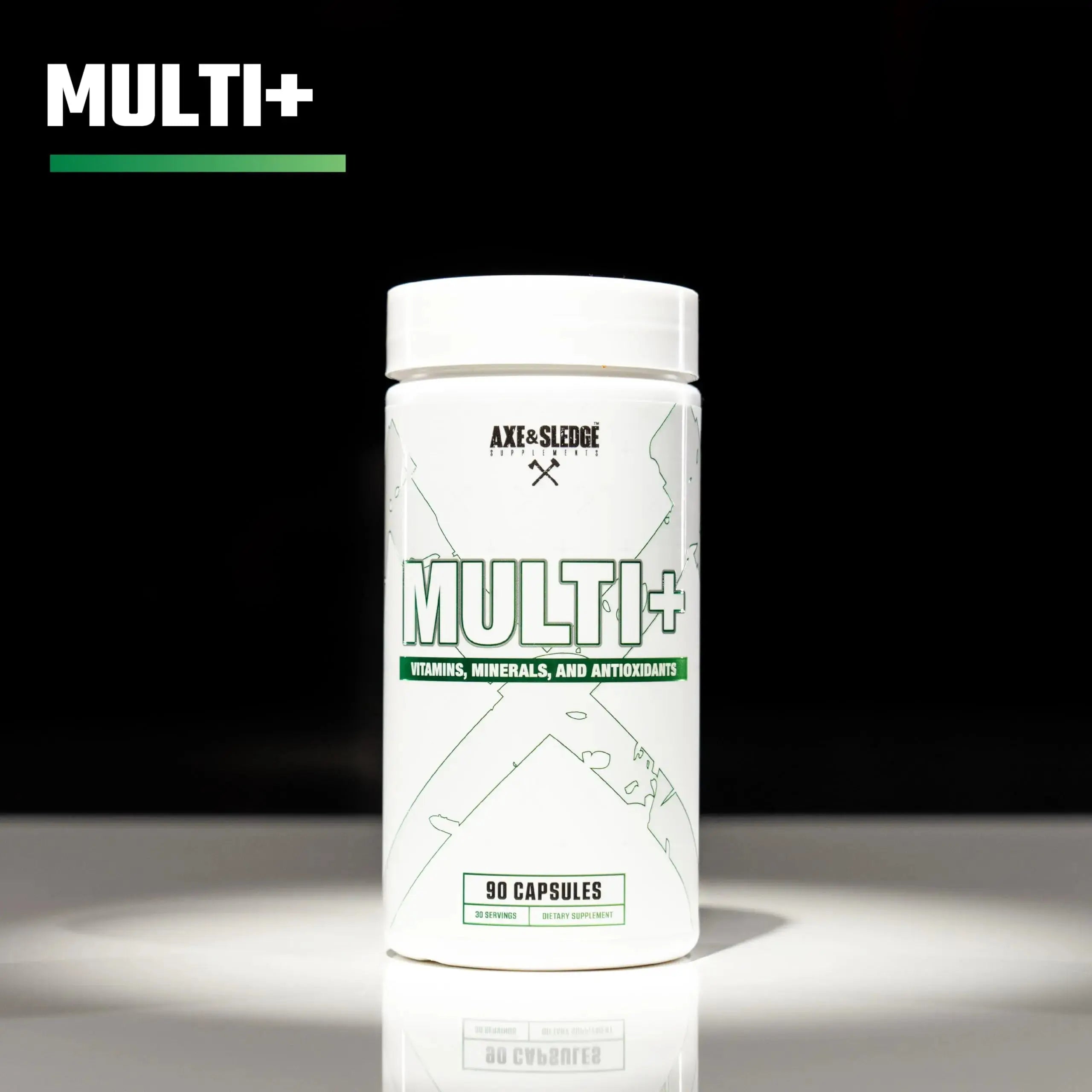 Axe & Sledge Multi Plus Multivitamin | 24 Bioavailable Vitamins & Minerals, Ashwagandha | Multivitamin for Women and Men Axe & Sledge Au supplements