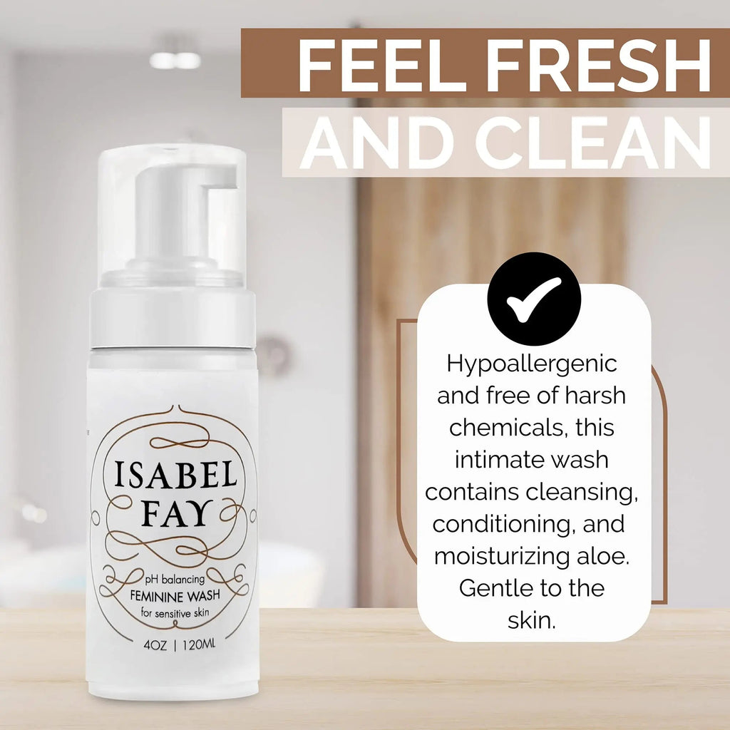 Isabel Fay ph Balanced Feminine Intimate Foam Wash gentle and safe for sensitive skin Isabel Fay Au supplements