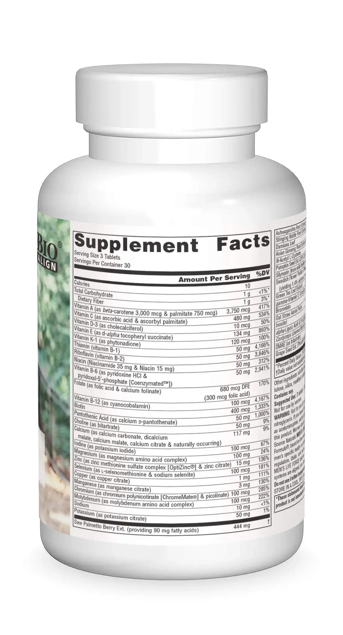 Source Naturals Men's Life Force Multiple Daily Multivitamin & Immune Health Supplement - 13 Essential Vitamins, Nutrients & Minerals - 180 Tablets Source Naturals Au supplements