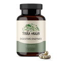 TERRA ORIGIN Digestive Enzymes with Probiotics & Prebiotics | 60 Capsules | Supports Digestive Gut Health | Non GMO, Gluten Free,