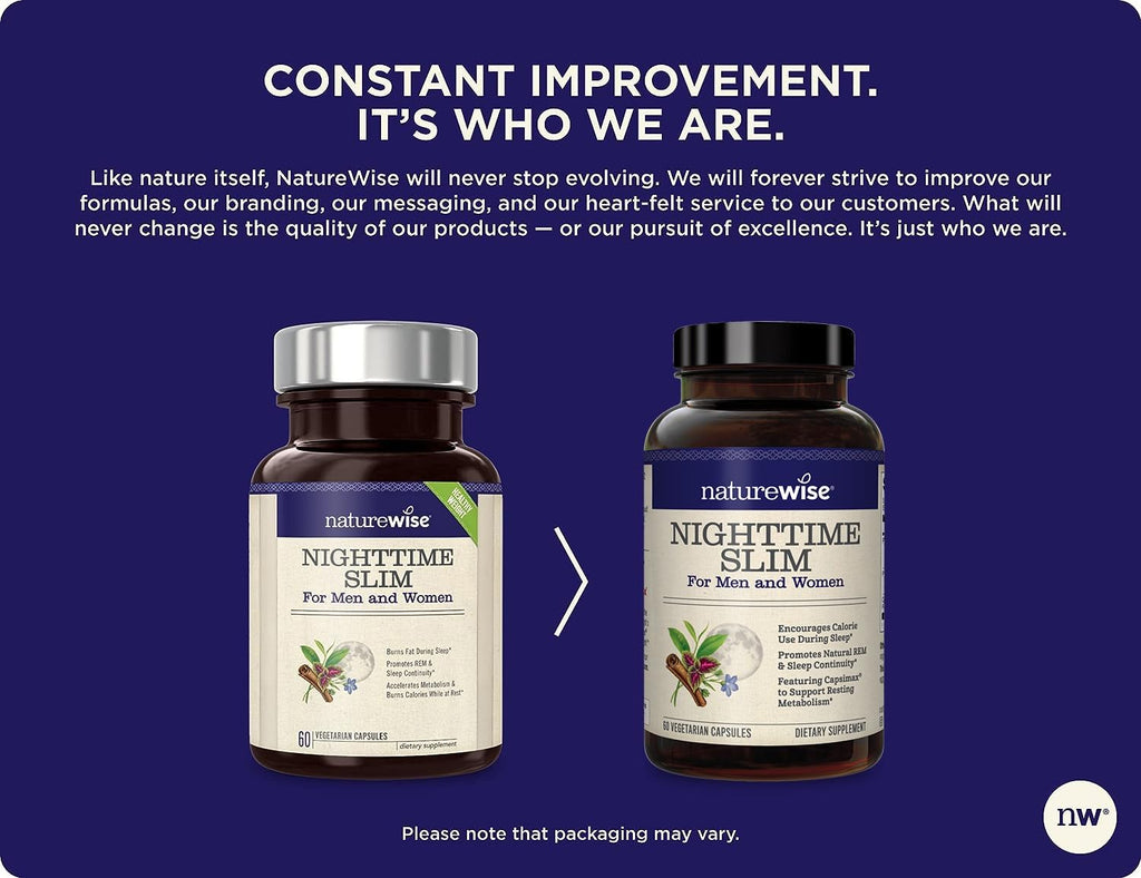 NatureWise Nighttime Slim with Capsimax - Natural Thermogenic Green Coffee Bean & Forskolin NatureWise Au supplements