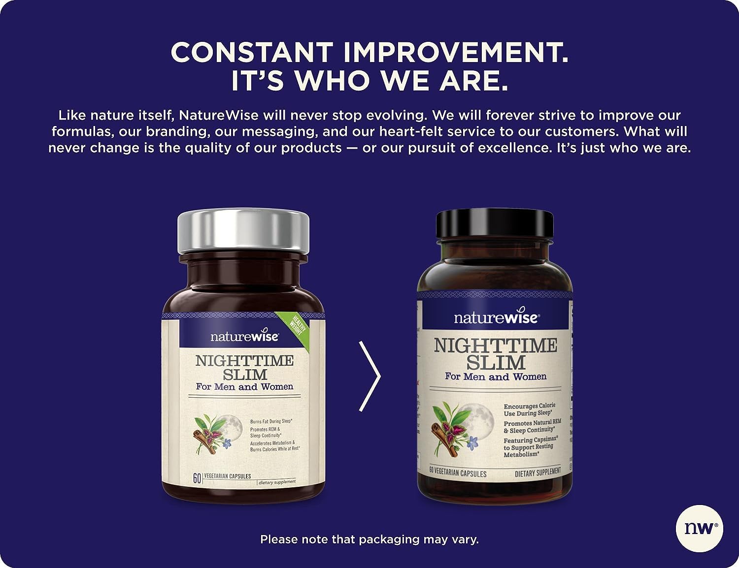 NatureWise Nighttime Slim with Capsimax - Natural Thermogenic Green Coffee Bean & Forskolin NatureWise Au supplements