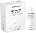 Codeage Liposomal Vitamin C Liquid 1000mg Vitamin C, 4000mg Essential Phospholipids, Supplement For Daily Immune Support, Liposomes For Absorption, Citrus Bioflavonoids, Vitamin E, Non-GMO, 32 Pouches Codeage Au supplements