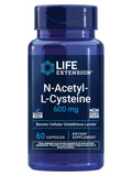 Life Extension N-Acetyl-L-Cysteine (NAC), Immune, Respiratory, Liver Health, NAC 600 mg, Potent antioxidant Support