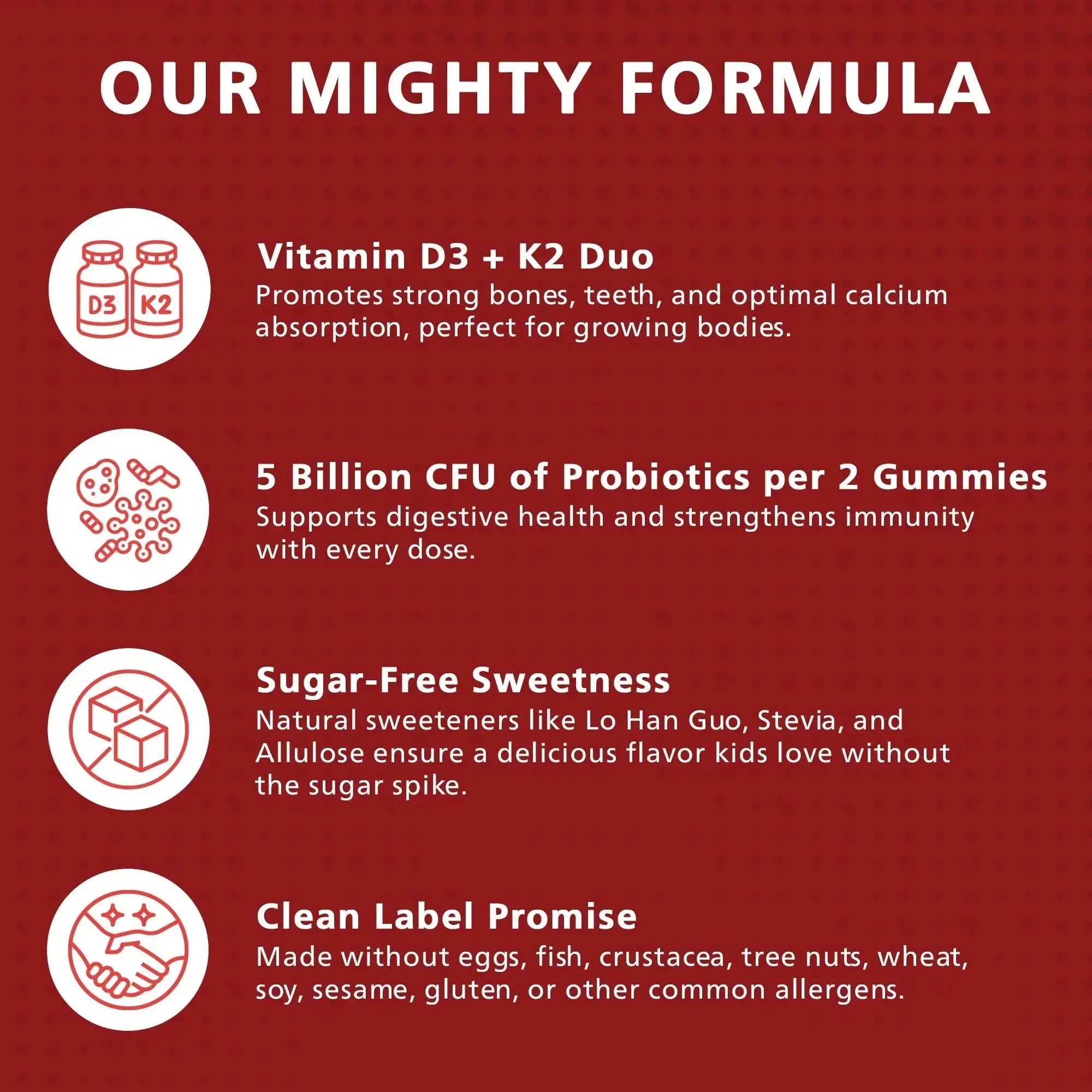 KEN Vitamin D3 K2 with Probiotic for Kids, Sugar-Free Gummies for Calcium Absorption, Bone Support, 5 Billion CFU Probiotics for Gut Balance and Immune Function KEN Au supplements
