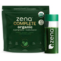 Zena Complete Organic Super Greens Powder & Multivitamin, 90+ Supergreens, Fruits, Veggies, Pre & Probiotics, Watermelon Citrus Flavor Zena Nutrition Au supplements
