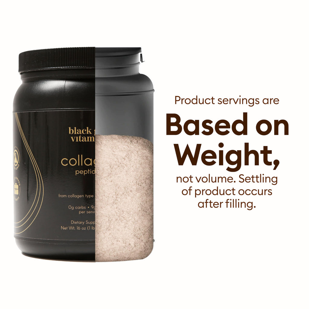 Black Girl Vitamins | Collagen Peptides Powder - Collagen for Skin, Hair & Nails - Unflavored Hydrolyzed Collagen Powder, Dairy-Free
