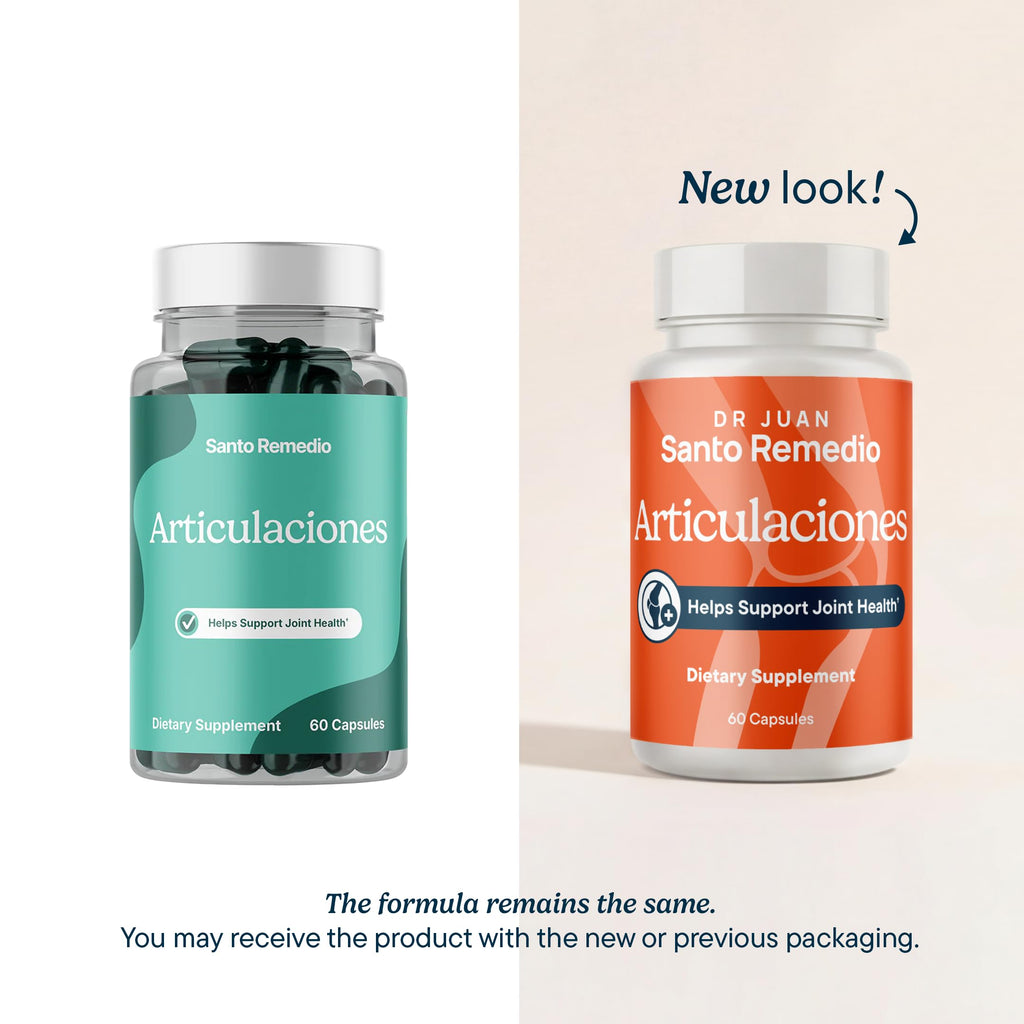Santo Remedio Articulaciones, Joint Health Support, Promotes Joint Comfort and Function, Contains Clinically Proven Ingredients, TamaFlex™, 60 Servings Santo Remedio Au supplements
