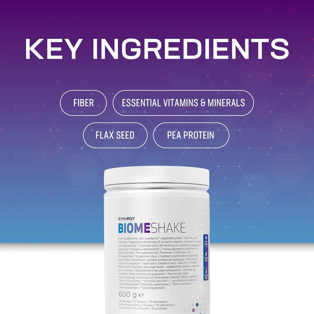 Synergy Worldwide Biome Shake 600 g | 22g Protein Powder Supplement | High in nutrients, Vitamins and Minerals Synergy Worldwide Au supplements