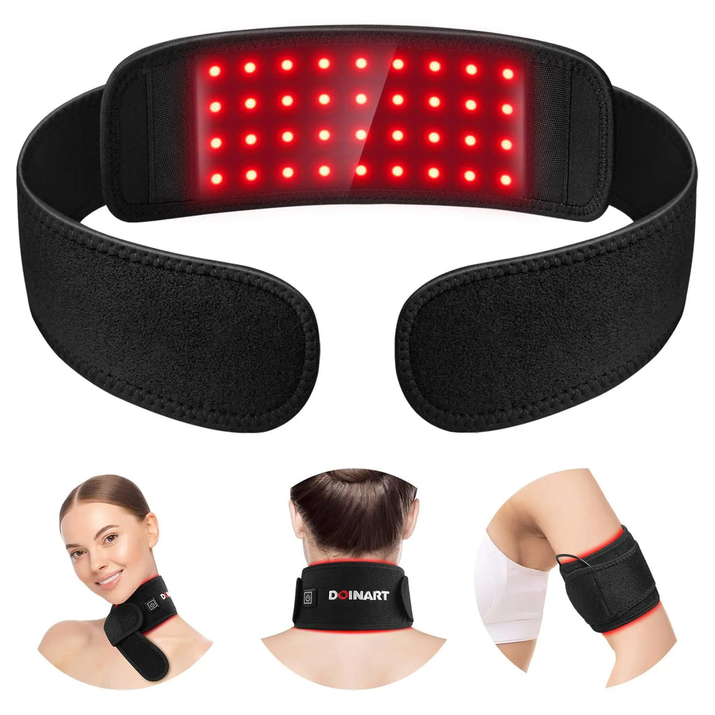 Doinart Red Light Therapy Belt for Neck, Portable Near Infrared Light Therapy for Face Doinart Au supplements